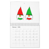 Weihnachtsbaum Kalender (Feb 2026)