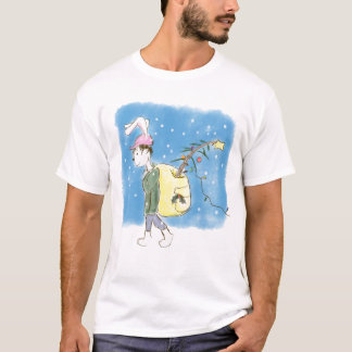 Weihnachtsbaum-Kaninchen T-Shirt