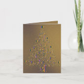Weihnachtsbaum Karte (Vorderseite)