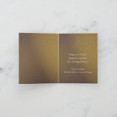 Weihnachtsbaum Karte (Innenseite)