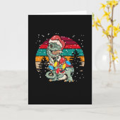 Weihnachtsbaum Karte (Gelbe Blume)