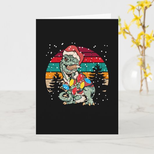 Weihnachtsbaum Karte (Gelbe Blume)