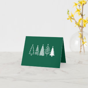 Weihnachtsbaum karte