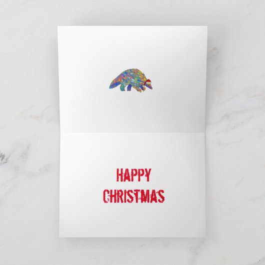 Weihnachtsbaum Karte (Innenseite)