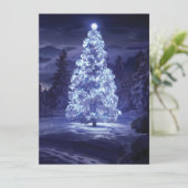 Weihnachtsbaum Karte (Stehend Vorderseite)