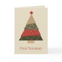 Weihnachtsbaum Karte von Felicitacion.