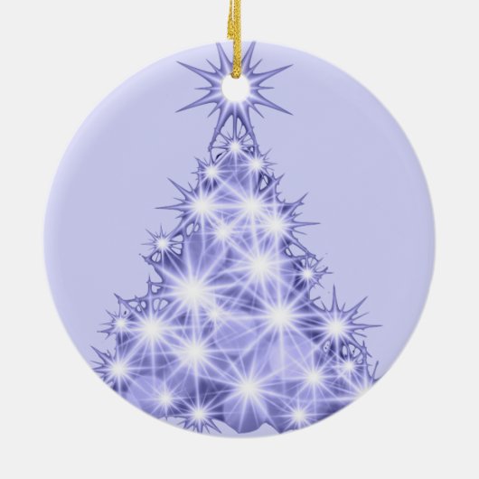 Weihnachtsbaum Keramik Ornament (Hinten)