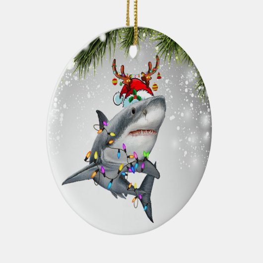 Weihnachtsbaum Keramik Ornament (Rechts)