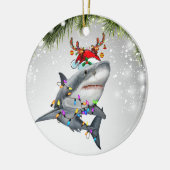 Weihnachtsbaum Keramik Ornament (Links)