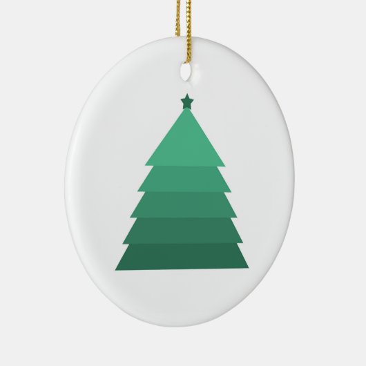 Weihnachtsbaum Keramik Ornament (Rechts)