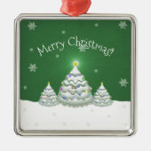 Weihnachtsbaum Keramik Ornament (Vorne)