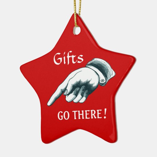 Weihnachtsbaum Keramik Ornament (Links)