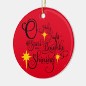 Weihnachtsbaum Keramik Ornament (Links)