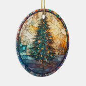 Weihnachtsbaum Keramik Ornament (Rechts)