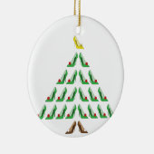 Weihnachtsbaum Keramik Ornament (Rechts)