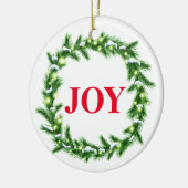 Weihnachtsbaum Keramik Ornament (Links)