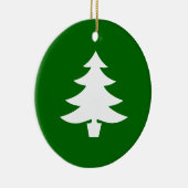 Weihnachtsbaum Keramik Ornament (Rechts)