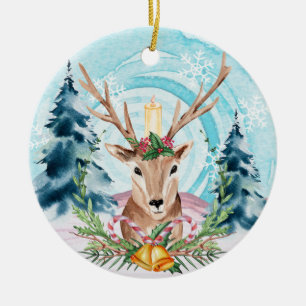 Weihnachtsbaum Keramik Ornament
