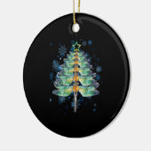 Weihnachtsbaum Keramik Ornament (Links)