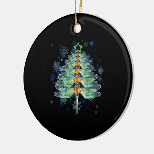 Weihnachtsbaum Keramik Ornament (Links)