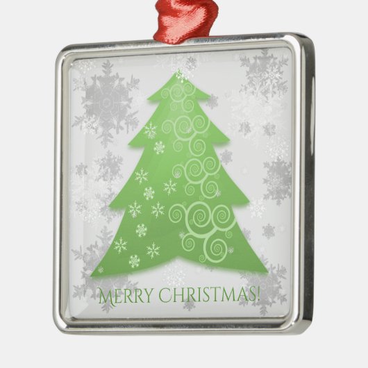 Weihnachtsbaum Keramik Ornament (Links)