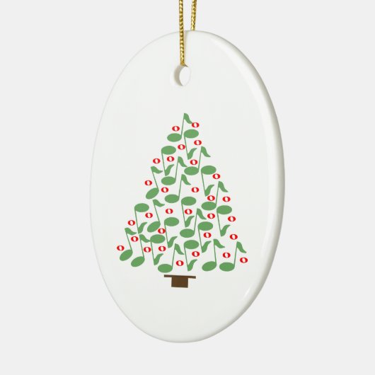 Weihnachtsbaum Keramik Ornament (Links)