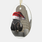 Weihnachtsbaum Keramik Ornament (Links)