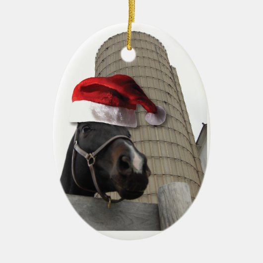 Weihnachtsbaum Keramik Ornament (Vorne)