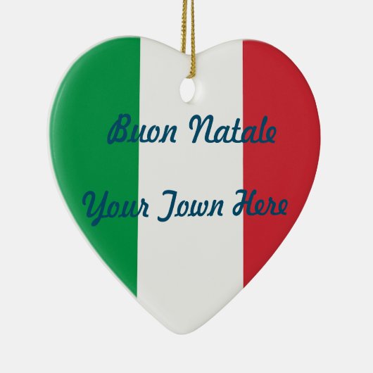 Weihnachtsbaum Keramik Ornament (Rechts)