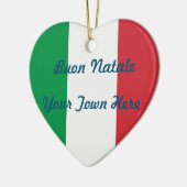 Weihnachtsbaum Keramik Ornament (Links)