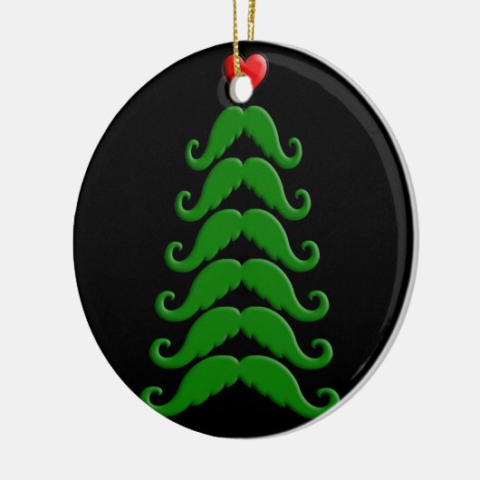 Weihnachtsbaum Keramik Ornament (Links)