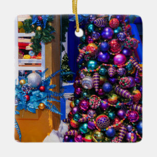 Weihnachtsbaum Keramik Ornament