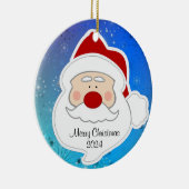Weihnachtsbaum Keramik Ornament (Rechts)