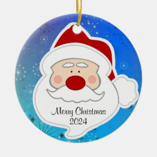 Weihnachtsbaum Keramik Ornament