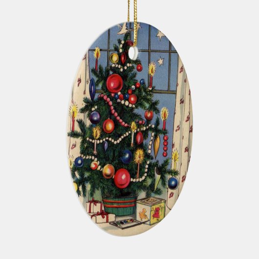 Weihnachtsbaum Keramik Ornament (Rechts)