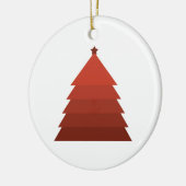 Weihnachtsbaum Keramik Ornament (Links)