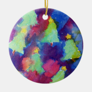 WEIHNACHTSBAUM KERAMIK ORNAMENT