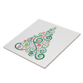 Weihnachtsbaum Keramik Tile Fliese (Seite)