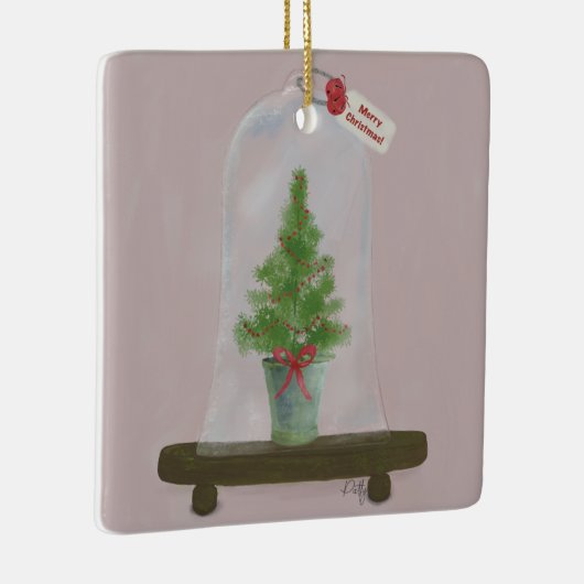 Weihnachtsbaum Keramikornament (Rechts)