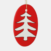 Weihnachtsbaum Keramikornament (Rechts)
