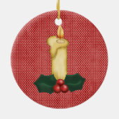 Weihnachtsbaum Keramikornament (Hinten)