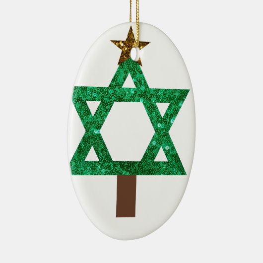 Weihnachtsbaum Keramikornament (Rechts)