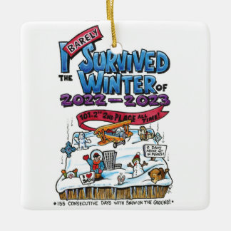 Weihnachtsbaum Keramikornament