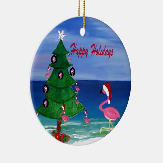 Weihnachtsbaum Keramikornament (Rechts)