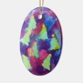 WEIHNACHTSBAUM KERAMIKORNAMENT (Links)