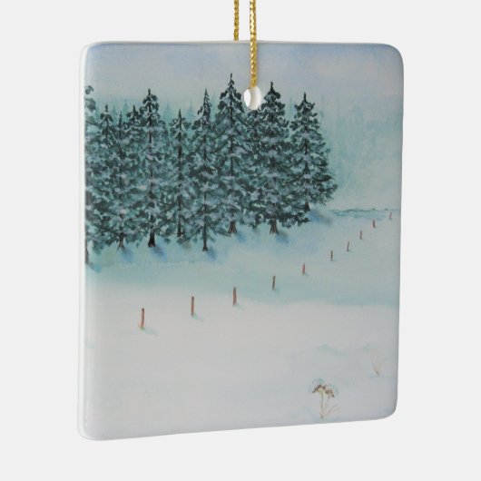 Weihnachtsbaum Keramikornament (Rechts)