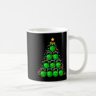 Weihnachtsbaum-Kettlebell Xmas-Gym-Workout Fitness Kaffeetasse
