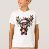 Weihnachtsbaum Kids Basic T - Shirt (Vorderseite)