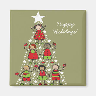 Weihnachtsbaum Kinder Weihnachtsgeschenk Magnet
