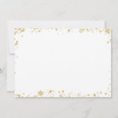 Weihnachtsbaum Kinderdusche per Mail Einladung (Rückseite)